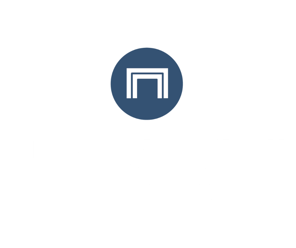 noble nest white logo